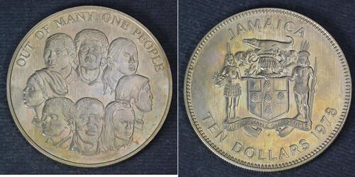 10 Dollar Jamayica (1962 - )  
