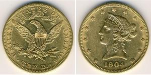 10 Dollar 美利堅合眾國 (1776 - ) 金 