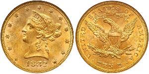 10 Dollar 美利堅合眾國 (1776 - ) 金 