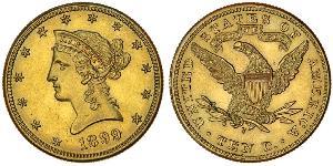 10 Dollar 美利堅合眾國 (1776 - ) 金 