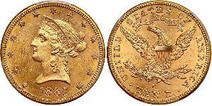 10 Dollar 美利堅合眾國 (1776 - ) 金 