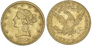 10 Dollar 美利堅合眾國 (1776 - ) 金 