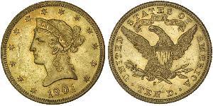 10 Dollar 美利堅合眾國 (1776 - ) 金 