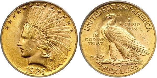 10 Dollar 美利堅合眾國 (1776 - ) 金 
