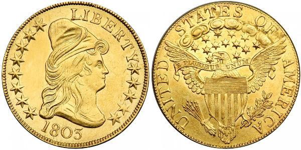 10 Dollar 美利堅合眾國 (1776 - ) 金 