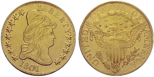 10 Dollar 美利堅合眾國 (1776 - ) 金 