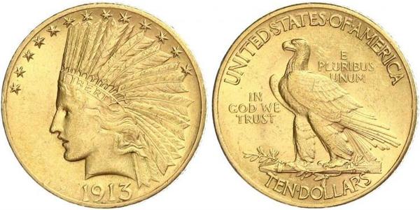 10 Dollar 美利堅合眾國 (1776 - ) 金 