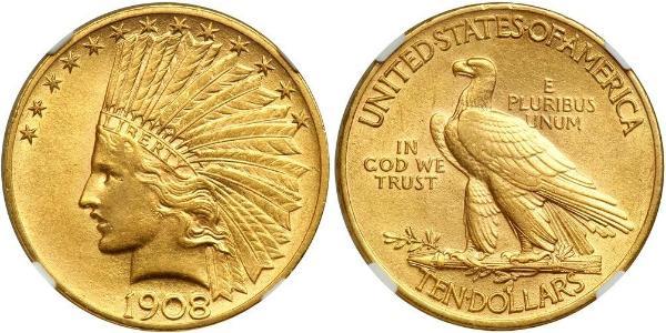 10 Dollar 美利堅合眾國 (1776 - ) 金 