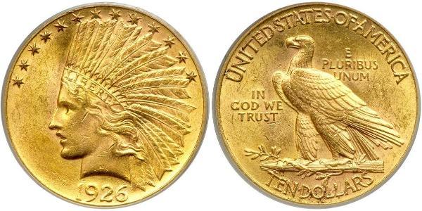 10 Dollar 美利堅合眾國 (1776 - ) 金 