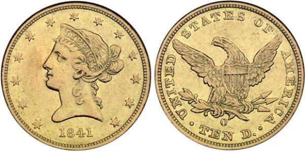 10 Dollar 美利堅合眾國 (1776 - ) 金 