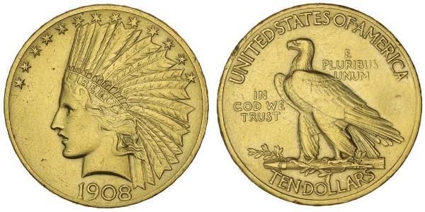 10 Dollar 美利堅合眾國 (1776 - ) 金 