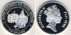 10 Dollar Fiji 銀 