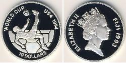 10 Dollar Fiji 銀 