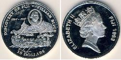 10 Dollar Fiji 銀 