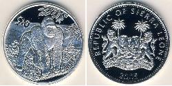 10 Dollar Sierra Leone 銀 