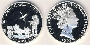 10 Dollar Solomon Islands 銀 