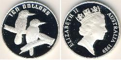 10 Dollar 澳大利亚 銀 伊丽莎白二世 (1926-2022)