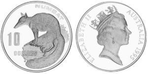 10 Dollar 澳大利亚 銀 伊丽莎白二世 (1926-2022)