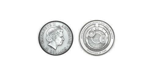 10 Dollar 澳大利亚 銀 伊丽莎白二世 (1926-2022)