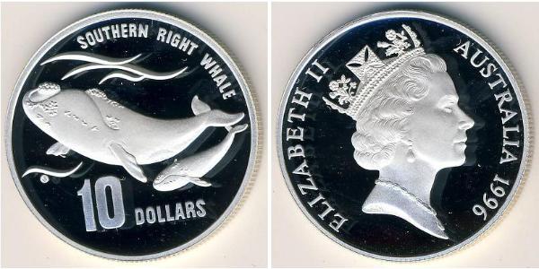 10 Dollar 澳大利亚 銀 