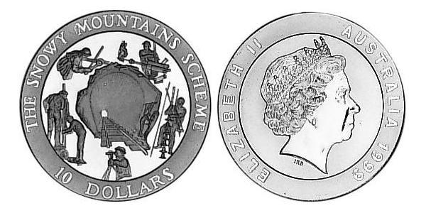 10 Dollar 澳大利亚 銀 伊丽莎白二世 (1926-2022)