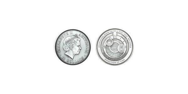 10 Dollar 澳大利亚 銀 伊丽莎白二世 (1926-2022)