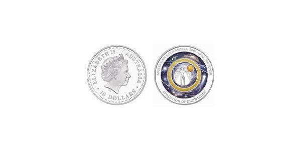 10 Dollar 澳大利亚 銀 伊丽莎白二世 (1926-2022)