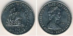 10 Dollar  镍/銅 伊丽莎白二世 (1926-2022)