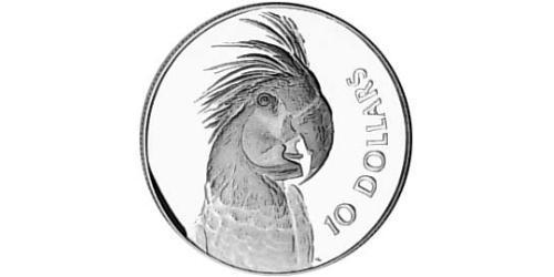 10 Dollaro Australia (1939 - ) Argento Elisabetta II (1926-2022)