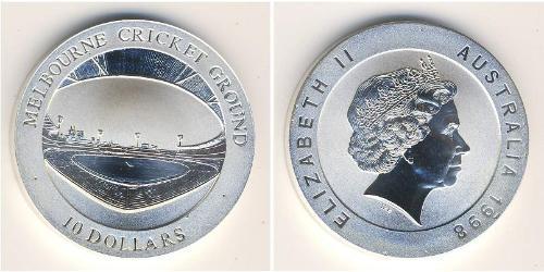 10 Dollaro Australia (1939 - ) Argento 