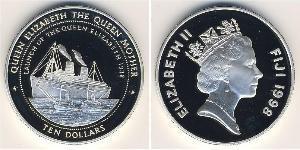 10 Dollaro Figi Argento 