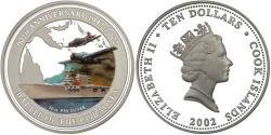 10 Dollaro Isole Cook Argento Elisabetta II (1926-2022)