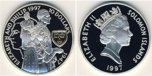 10 Dollaro Isole Salomone Argento 