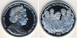 10 Dollaro Isole Vergini Argento 