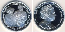 10 Dollaro Isole Vergini Argento 