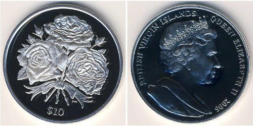 10 Dollaro Isole Vergini Argento 