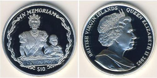 10 Dollaro Isole Vergini Argento 
