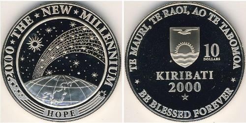 10 Dollaro Kiribati Argento 