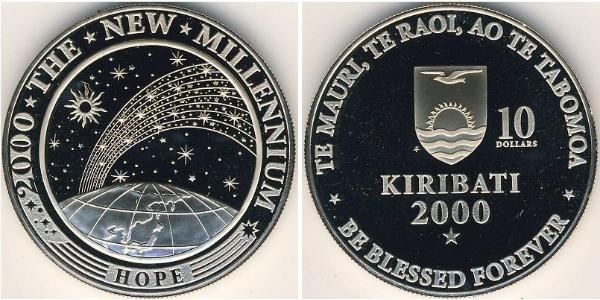 10 Dollaro Kiribati Argento 