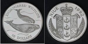 10 Dollaro Niue Argento 