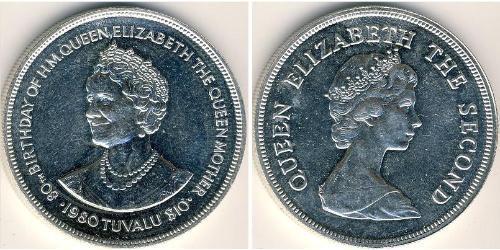 10 Dollaro Tuvalu Argento 