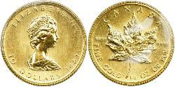10 Dollaro Canada Oro Elisabetta II (1926-2022)