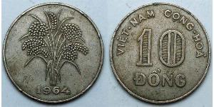 10 Dong Vietnam Níquel/Cobre 