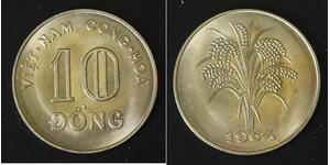 10 Dong Vietnam Níquel/Cobre 