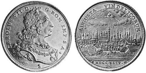 10 Ducat Imperial City of Augsburg (1276 - 1803) Gold Charles VII, Holy Roman Emperor (1697 – 1745)