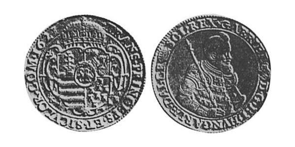 10 Ducat Principality of Transylvania (1571-1711) Gold Gabriel Bethlen, prince of Transylvania (1580-1629)