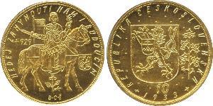 10 Ducat Tschechoslowakei  (1918-1992) Gold 