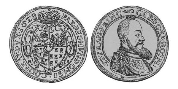 10 Ducat Principality of Transylvania (1571-1711) Or Gabriel Bethlen, Prince de Transylvanie (580-1629)