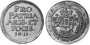 10 Ducat Principality of Transylvania (1571-1711) Oro 