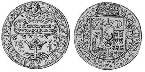 10 Ducat Principality of Transylvania (1571-1711) Oro 